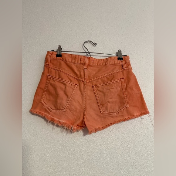 Free People Orange Shorts - Picture 4 of 5